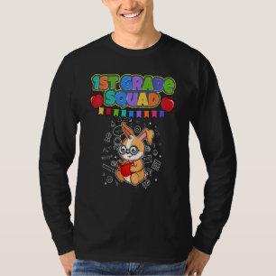Kinder eerste klas Squad Konijnenkonijn Elementair T-shirt