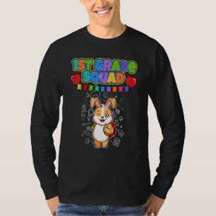Kinder eerste klas Squad Konijnenkonijn Elementair T-shirt