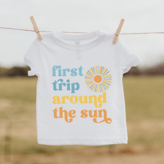 Kinder eerste reis rond de zon T-shirt