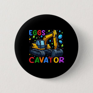 Kinder Eggscavator Bunny Excavator Egg Hunting Peu Ronde Button 5,7 Cm