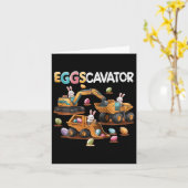 Kinder Eggscavator Easter Egg Hunt Construction Tr Kaart (Gele Bloem)