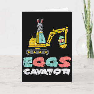 Kinder Eieren Cavator Paashaas Graafmachine Schatt Kaart