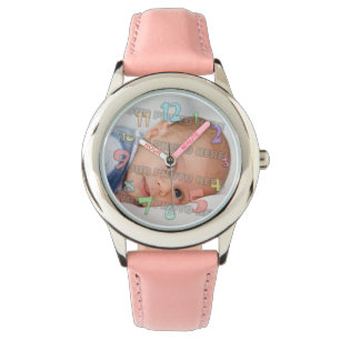 Kinder en Baby Afbeelding Horloge