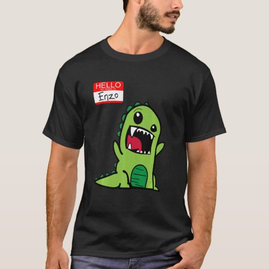 Kinder Enzo Dino T-shirt (Voorkant)