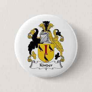 Kinder Family Crest Ronde Button 5,7 Cm