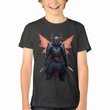 Kinder Fantasy Samurai T-shirt