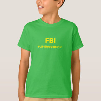 Kinder FBI T-shirt