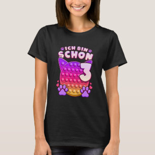 Kinder Fidget speelgoed pop voor meisjes 3e verjaa T-shirt