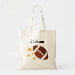 Kinder Football sterren Persoonlijk Tote Bag