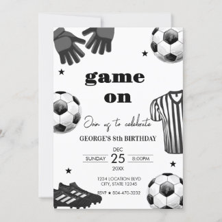 Kinder Football voetbalverjaardag Kaart