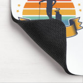 Kinder foto van de beste vaders dag Golf Lover Muismat (Hoek)