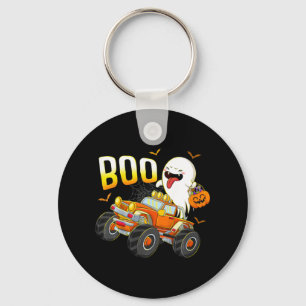 Kinder Fun Boo Riding Monster Truck Halloween Cost Sleutelhanger