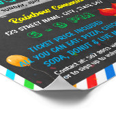 Kinder Fun Day Event sjabloon Poster (Hoek)