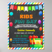 Kinder Fun Day Event sjabloon Poster (Voorkant)