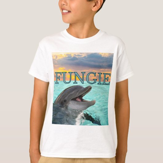 Kinder Fungie the Dolphin T-Shirt (Voorkant)