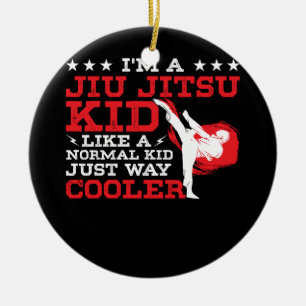 Kinder Funny BJJ & MMA Design Brazililian Jiu Jits Keramisch Ornament