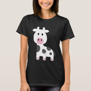 Kinder Funny Koe Moo Cute Boerderij Animal Koeien T-shirt