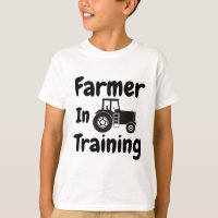 Kinder Funny Tractor Boy Farmer in training Tracto