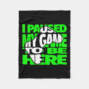 Kinder Funny Video Games Gezegde Voor Gamer Fleece Deken
