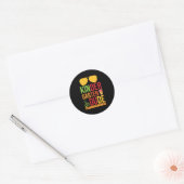 Kinder Garten Guy Ronde Sticker (Envelop)