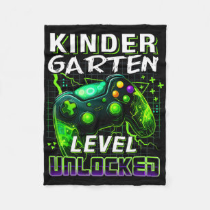 Kinder Garten Ontgrendeld Ck Naar School Gamer Niv Fleece Deken