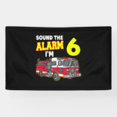 Kinder geluidsindicator Im 6 Kinder brandblusbrand Spandoek (Horizontaal)