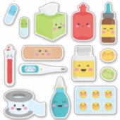 Kinder geneeskunde sticker (Voorkant)