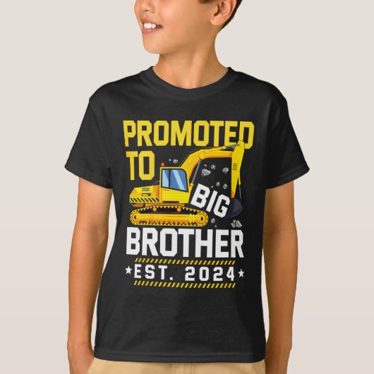 Kinder Gepromoveerd naar Big Bro 2024 Geniveaus na T-shirt (Voorkant)