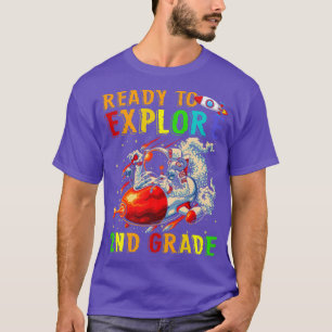Kinder gereed om de tweede klas te verkennen t-shirt