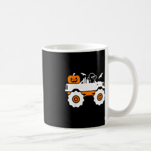 Kinder Ghost Pumpkin Riding Monster Truck Lazy Hal Koffiemok