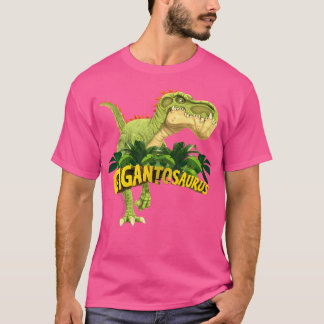 Kinder Gigantosaurus de grootste dinosauruskleurig T-shirt