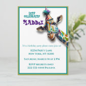 Kinder giraf verjaardag (Staand voorkant)