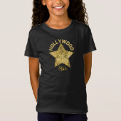 Kinder Gold Hollywood Star T-Shirt (Voorkant)