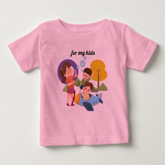 kinder grappige Tshirts (Voorkant)