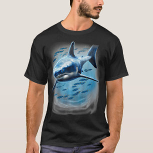 Kinder Great White Shark Tshirt youth Shark tshirt