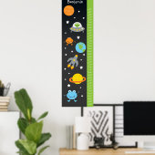 Kinder groeigrafiek - Buitengrenzen Poster (Thuiskantoor)