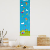 Kinder groeikaart - Fairies Poster (Keuken)