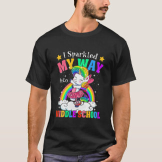 Kinder grote nieuwigers naar middelbare school - n t-shirt