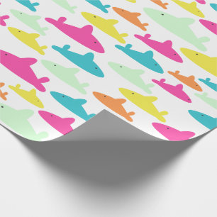 Kinder haaienpatroon cadeaupapier