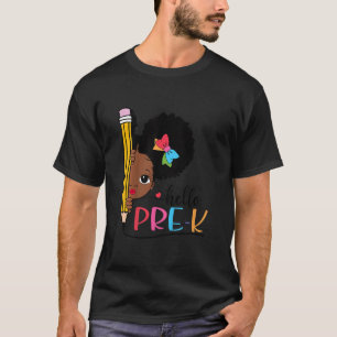 Kinder Hallo Kind terug naar schoolAfrikaans deeg T-shirt