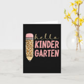 Kinder Hallo Kindergarten, eerste dag van de Kinde Kaart (Gele Bloem)