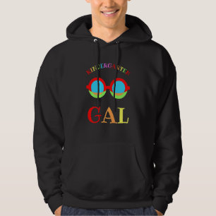 Kinder Hallo Kindergarten Gal Toddler Girl terug n Hoodie