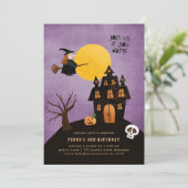 Kinder Halloween Costume Birthday 3rd Simple Kaart (Staand voorkant)