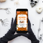 Kinder Halloween Costume Party Kaart