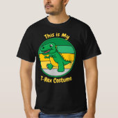 Kinder Halloween Dinosaur Dit is mijn T-Rex kostuu T-shirt (Voorkant)