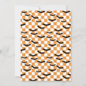 Kinder Halloween-feestuitnodiging Spooky Bats Kaart (Achterkant)