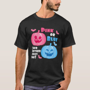 Kinder Halloween Geslacht Onthullen Uw Broer Liefd T-shirt