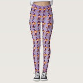 Kinder Halloween heksenkostuum Leggings (Voorkant)