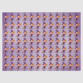 Kinder Halloween heksenkostuum Tissuepapier (Voorkant)