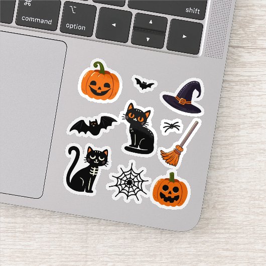 Kinder Halloween Sticker Set (Detail)